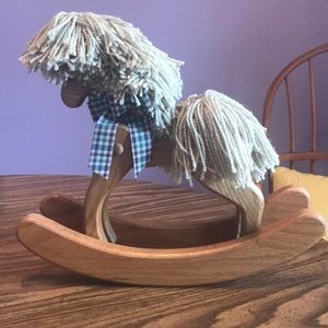 Wooden Rocking Horse